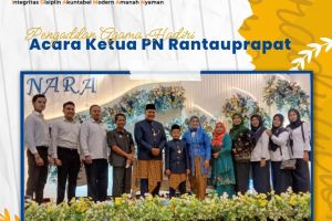Keluarga Besar PA Rantauprapat Hadiri Acara Walimatul Khitan anak dari PN Rantauprapat
