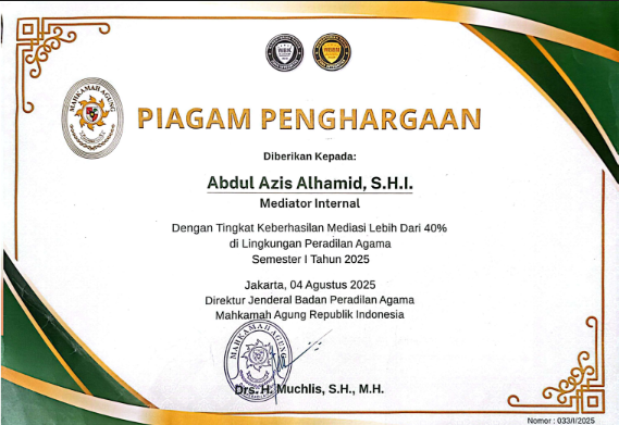 sertif mediator